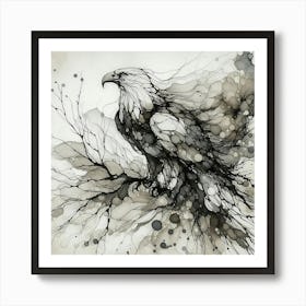 Eagle Canvas Print Art Print