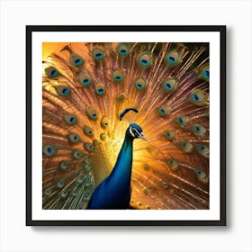 Peacock 2 Art Print