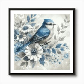 Blue Jay Art Print