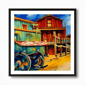 Wild West Art Print