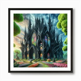 Fairytale Castle 25 Art Print