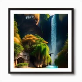 waterfall Art Print