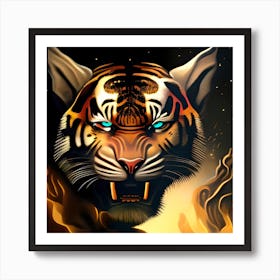 Tiger Art Print