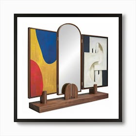 Three Mirrors Art Print