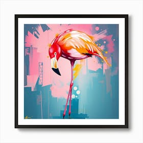 Flamingo 19 Art Print