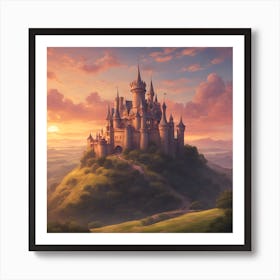 Cinderella Castle Art Print