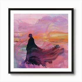 Man In A Cape Art Print