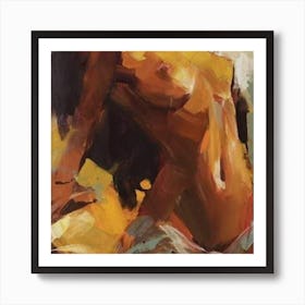 Nude Painting Art Print