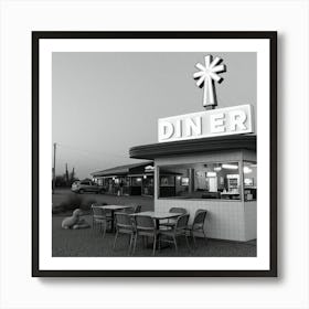 Diner Art Print