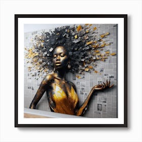 Afrofuturism 9 Art Print