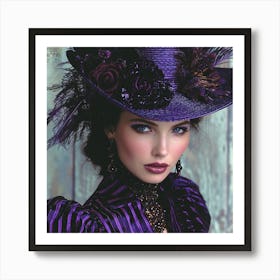 Victorian Hat Art Print