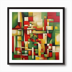 Abstract Painting 23 Art Print