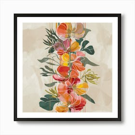 Flowers Ii Canvas Print Art Print