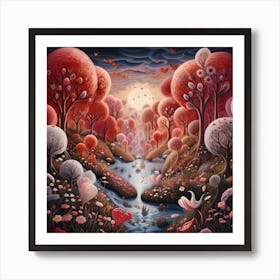 Surreal Love Garden By Csaba Fikker 31 Art Print