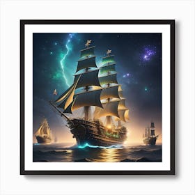 Skybound Odyssey Art Print