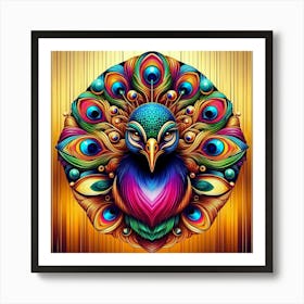 Peacock  Art Print