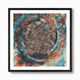 Abstract Painting 11 Art Print