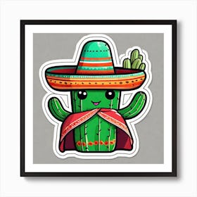 Mexican Cactus 31 Art Print