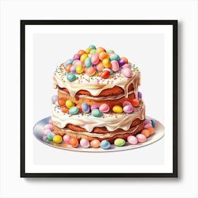 Easter Cake 5 Art Print