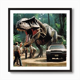 Jurassic Park 5 Art Print