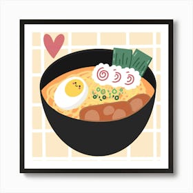 Ramen bowl Art Print