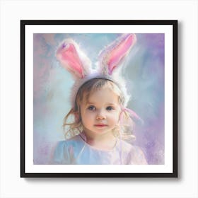 Easter Bunny 1 Art Print