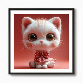 Cute Cat 21 Art Print