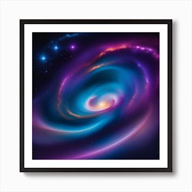 Spiral Galaxy Poster