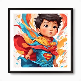 Superman Art Print