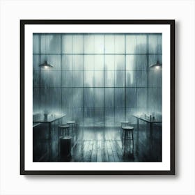 Dark Rainy Day Art Print