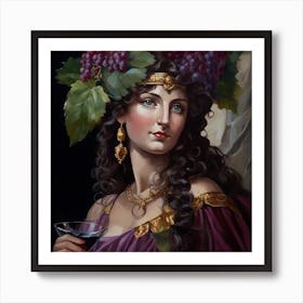 Greek Goddess 16 Art Print