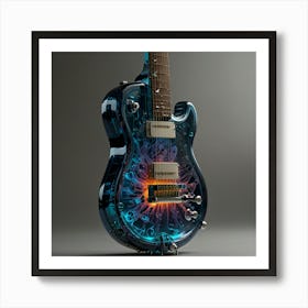 Electric Guitar Art Print