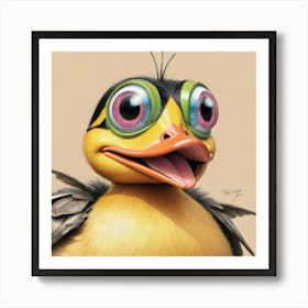 Duck! 15 Art Print