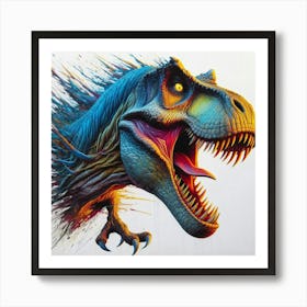 T-Rex 2 Art Print