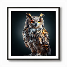 Eagle Owl Art Print