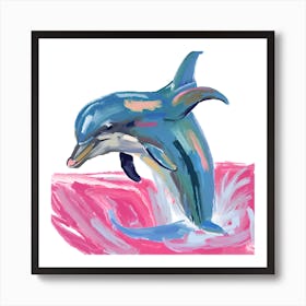 Bottlenose Dolphin 04 Art Print