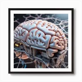 Artificial Brain 31 Art Print