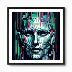 Pixel Art 1 Art Print