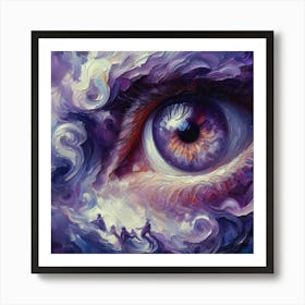 Eye Of The Storm Art Print