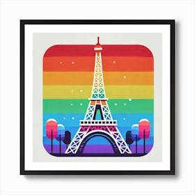 Eiffel Tower 3 Art Print