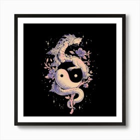 Dragon Flower 1 Art Print