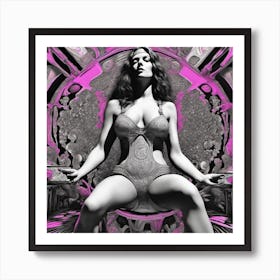 Sexy Woman Art Print