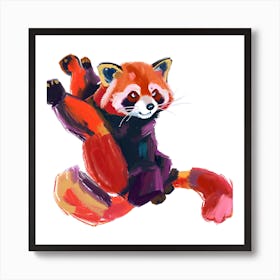 Red Panda 01 Art Print