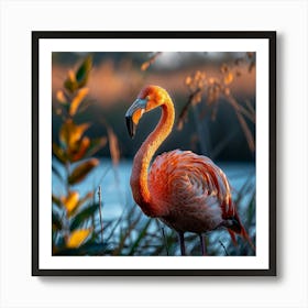 Flamingo 68 Art Print