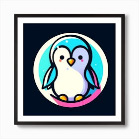 Penguin 2 Art Print