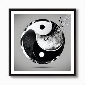 Yin Yang 32 Art Print