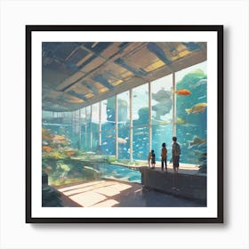 Aquarium Art Print