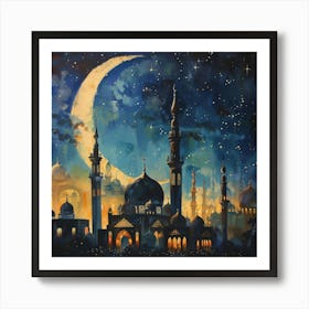 Islamic Painting 2 Art Print