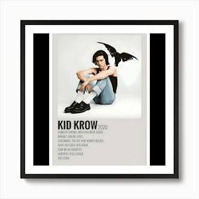 Kid Krow - Conan Gray, 2020 Art Print