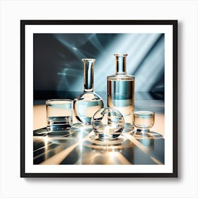 Glassware Collection Art Print